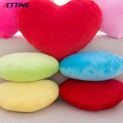 Cute Heart Shaped Plush Pillow Soft Sleeping Pillow Living Room Decor Valentines Day Gifts Comfortable Love Pillow Sofa Cushion