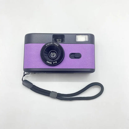 Reusable Film Camera 35mm Vintage Non-Disposable Camera with flash Retro Children Gift Camera