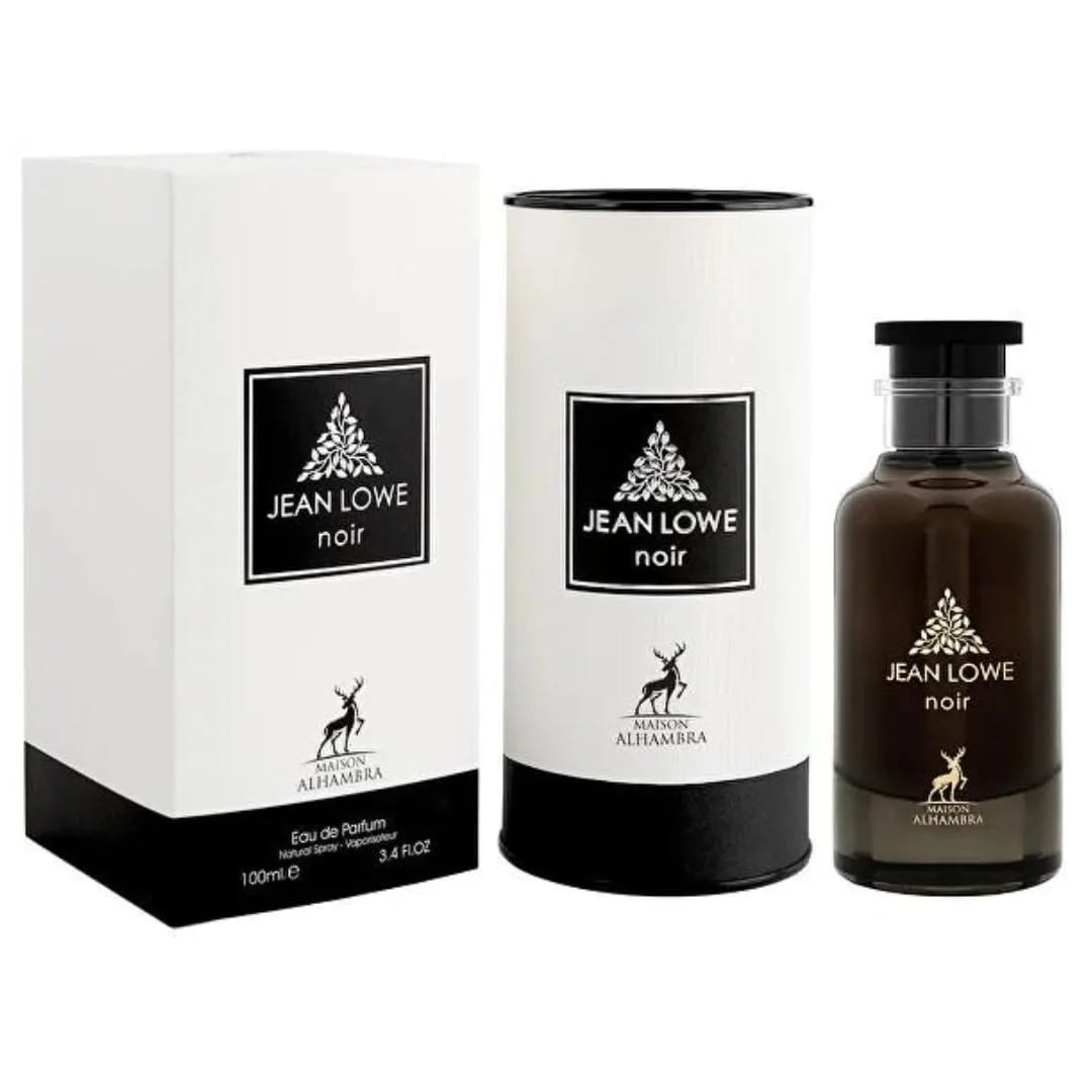 Jean Lowe Noir Perfume By Maison Alhambra for Men ORIGINAL United Arab Emirates 100 ML- Jean Lowe renamed Ombre