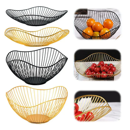 Fruit Plate Modern Simple Living Room Household Snack Style Table Multifunctional Fruit Fruit European Coffee Basket Basket M9M7