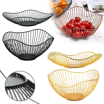 Fruit Plate Modern Simple Living Room Household Snack Style Table Multifunctional Fruit Fruit European Coffee Basket Basket M9M7