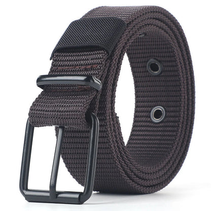 Pin Buckle Nylon Belt for Mens Outdoor Work Military Tactical Hunting High Quality Jeans Strap Canvas Casual Fashion Waistband