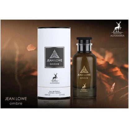 Jean Lowe Noir Perfume By Maison Alhambra for Men ORIGINAL United Arab Emirates 100 ML- Jean Lowe renamed Ombre