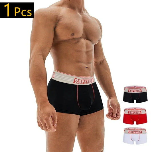 0850 Sexy Men Boxer Underwear Cotton Breathable Men's Underpants Boxers Short Comfortable Boxershort Cueca Calzoncillos Hombre