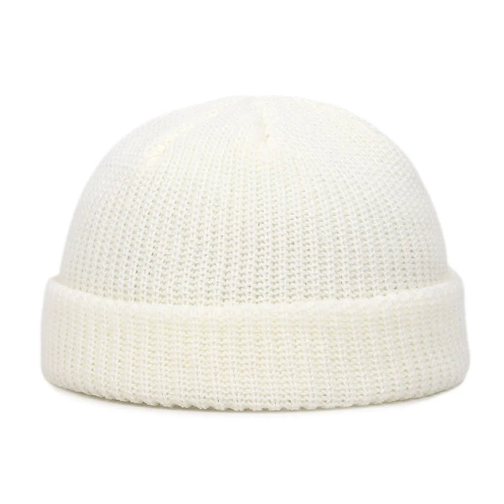 Winter Warm Beanies Casual Short Thread Hip Hop Hat Adult Men  Female Wool Knitted Skull Cap Elastic  Unisex