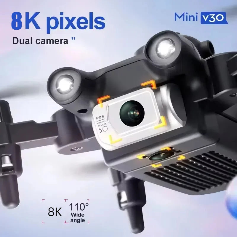 XIAOMI Mijia 4DRC V30 Mini Drone 5G 8K HD Dual Camera GPS FPV Drones Profesional 5 Sided Obstacle Avoidance Drone RC 10000M