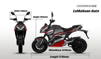 2024 New Electric MotorcycleFactory wholesale price High Speed Driving 80KM/H Mobile APP Intelligent Control Range 80KM-100KM