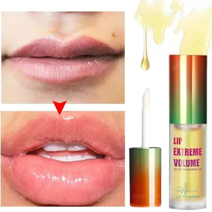 Long Lasting Makeup Lip Plumper Oil Serum Instant Volumising Essence Oil Repair Lip Fine Lines Increases Elasticity Sexy Lipbalm