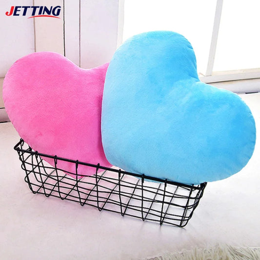 Cute Heart Shaped Plush Pillow Soft Sleeping Pillow Living Room Decor Valentines Day Gifts Comfortable Love Pillow Sofa Cushion