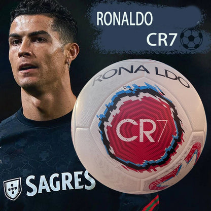 BALONES DE FÚTBOL OFICIALES DE ALTA CALIDAD DE CR7 DE RONALDO 2024 TAMAÑO 5