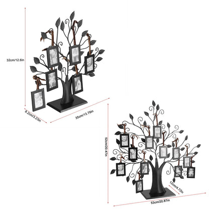 Family Tree Frame Family Photo Display Tree Fashionable Family Photos Frame Display Tree with Hanging Pictures Frames Home Decor