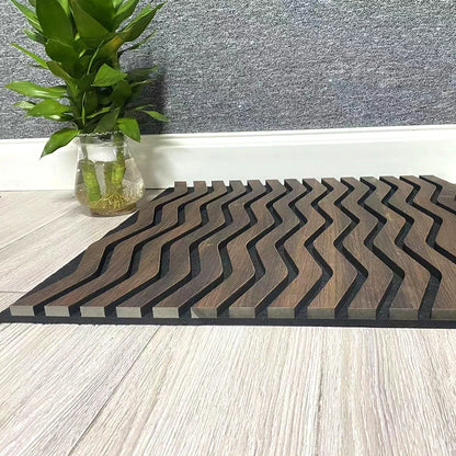 MDF Soundproof Wall Panels Sound Insulation Material Interior Decoration New Modern Building