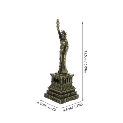 Retro Decor Statue Of Liberty Mini Ornament Of Liberty Mini Liberty Figurine Sculpture From Liberty Island Collection Souvenirs