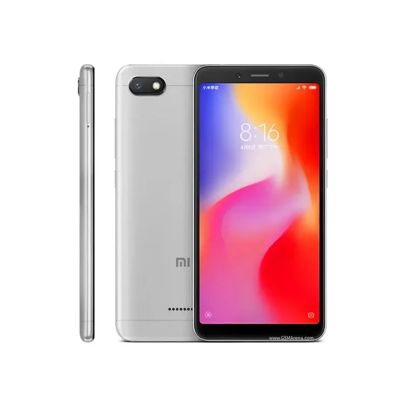 Original Xiaomi Redmi 6A Smartphone 3GB 32Gb Wholesale Xiaomi Mobile Phones Unlocked Android Google Play Global Frimware