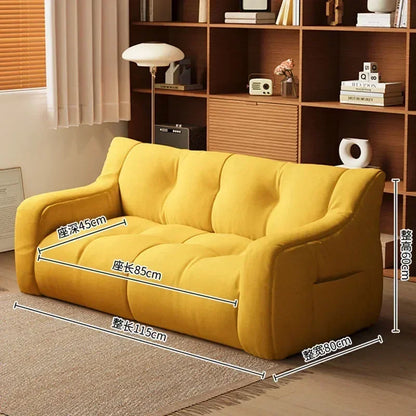 Luxury Home Sofa Modern Small Sofa Lazy Leisure Balcony FloorRecliner Italian Living Room Sofás Para Salón Postmodern Furniture