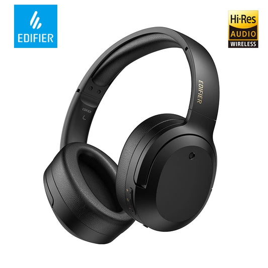 Edifier W820NB Plus Wireless Noise Cancelling Headphones 43dB ANC Hi-Res LDAC Codec 49hrs Playtime Over-Ear Bluetooth Headset