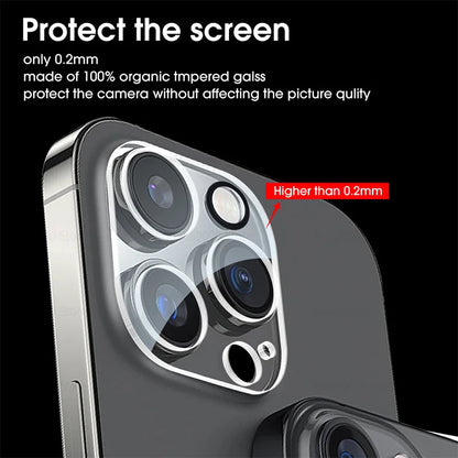 2Pcs Camera Protector Case For Iphone 15 Pro Max Tempered Glass Rear Lens Cover For Iphone 15 16 16Pro 15Pro iphone15 16 ProMax