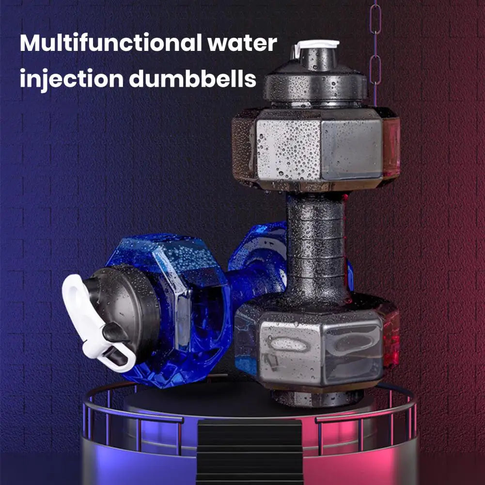 Dumbbell Water Bottle Water-filled Dumbbells Portable Dumbbell Sports Water Bottle for Arm Strength Training Workout for Home