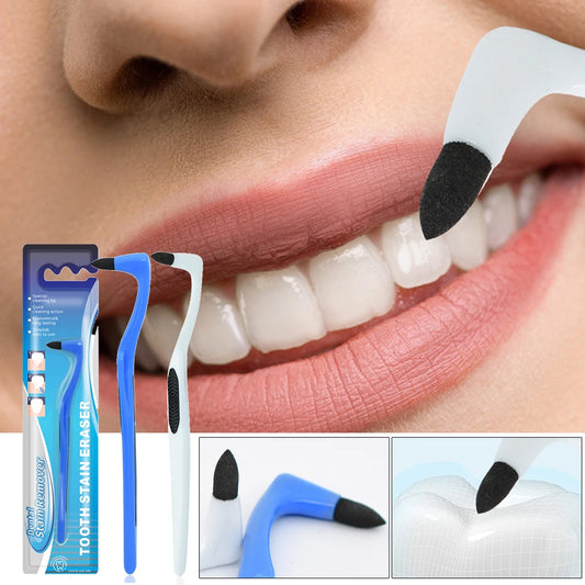 Orthodontic Interdental Brush Toothbrush Stain Eraser Sponge Remove Tartar/Tea/Smoke Stains Oral Care Tools Tooth Stain Cleaing