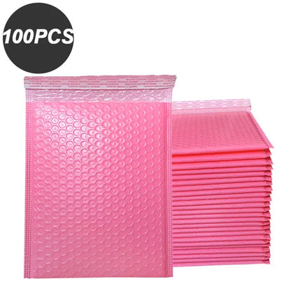 100PCS Bubble Mailers Small Business Supplies Shipping Bags for Packaging Bubbles Courier Envelope Delivery Package Mailer