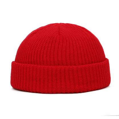 Winter Warm Beanies Casual Short Thread Hip Hop Hat Adult Men  Female Wool Knitted Skull Cap Elastic  Unisex