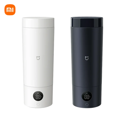 Xiaomi Mijia Portable Electric Heating Cup 2 Temperature LED Thermos 316 Stainless Steel Boiling Cup Kettle For Travel Coffee