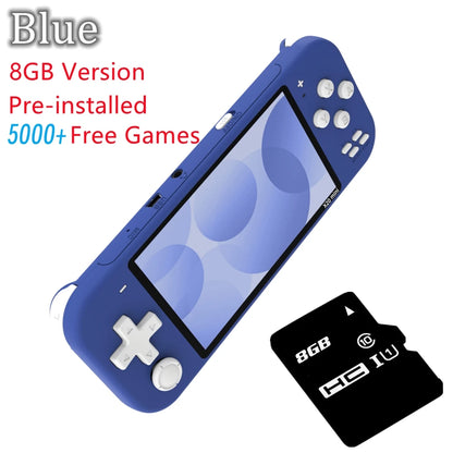 LooxArcade© X20 mini 4.3 inch IPS screen Handheld Portable Game Console 32GB 8GB 5000 games for 8/16/32 bit Arcade Video games child gift