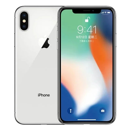 Original Unlocked Apple iPhone X 256GB 64GB 5.8 inch Hexa Core iOS A11 3GB RAM 12MP 4G LTE with Face ID Cellphone