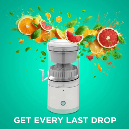 Portable Electric Juicer Electric Juicer Orange Juice Squeezer Fruit Juicer Household Orange Lemon Blender USB Charging Kitchen