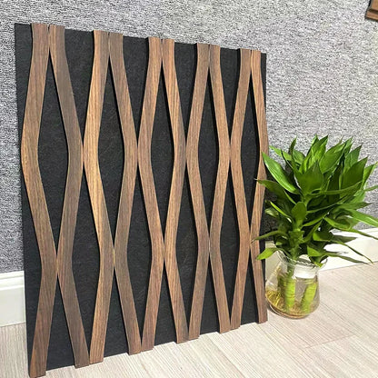 MDF Soundproof Wall Panels Sound Insulation Material Interior Decoration New Modern Building