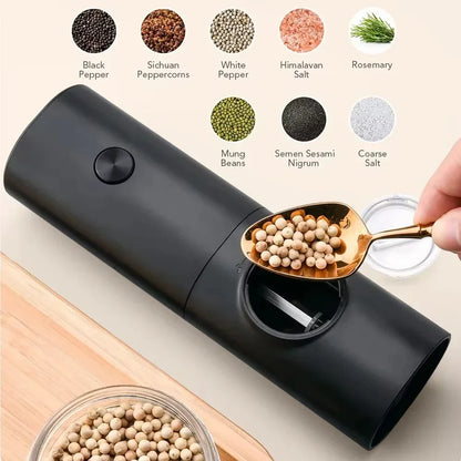 Xiaomi Mijia Electric Pepper Grinder Household Kitchen Seasoning Sea Salt Pepper Grinding Bottle Adjustable Thickness