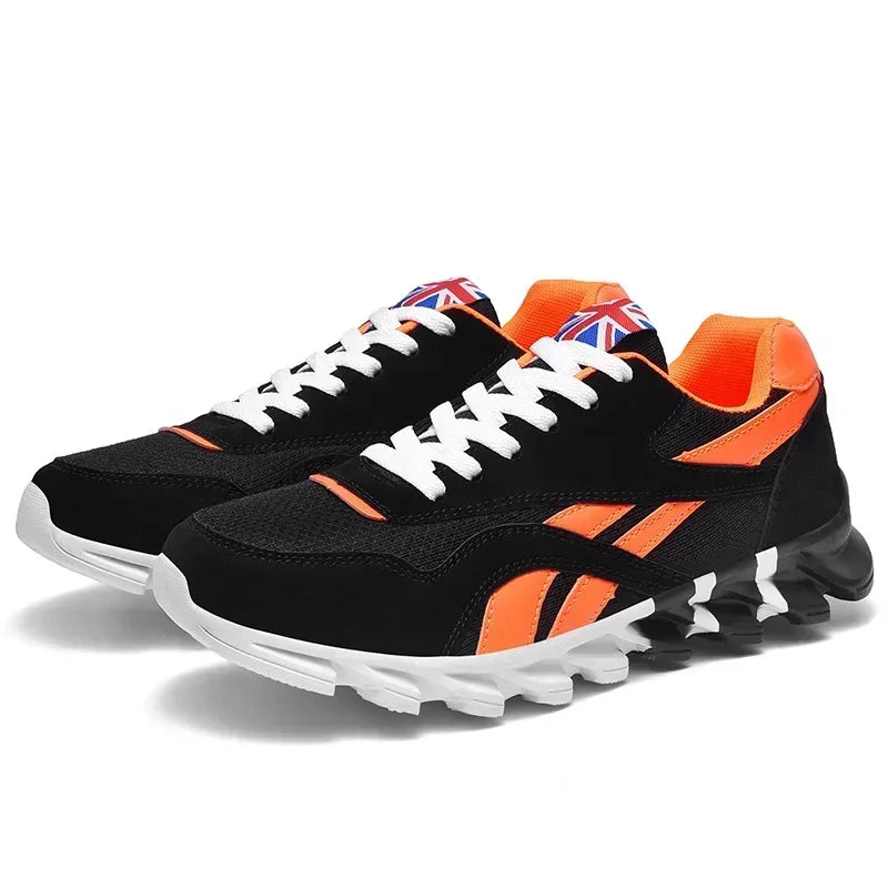 New Men's Sports Shoes Breathable Running Shoes Outdoor Sports Fashion Knife-edge Comfortable Casual Fashion Shoes 36-48