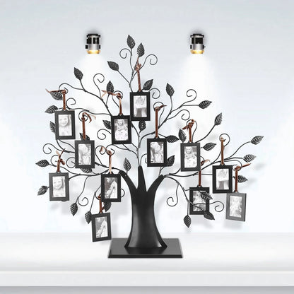 Family Tree Frame Family Photo Display Tree Fashionable Family Photos Frame Display Tree with Hanging Pictures Frames Home Decor