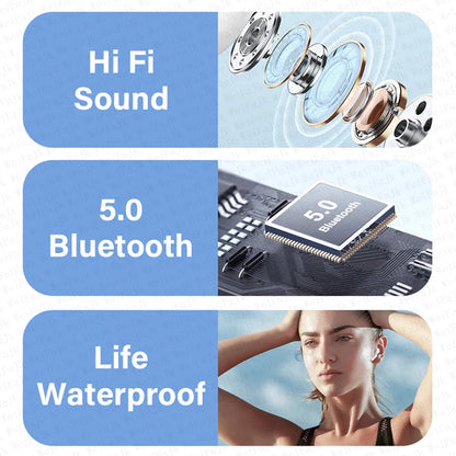 Original Pro 6 TWS Max Wireless Bluetooth Earphones Mini Earbuds Noise Cancelling Headset For Airpodding Apple iPhone Headphones