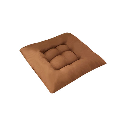 Solid Chair Cushion Square Mat Cotton Upholstery Soft Padded Cushion Pad Office Home Or Car Garden Sun Lounge Seat Cushion