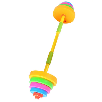 Children Dumbbell Toy Plastic Dumbbell Kids Kindergarten Arm Training Dumbbel Equipment Exercise Dumbbell Hand Weight for Kids