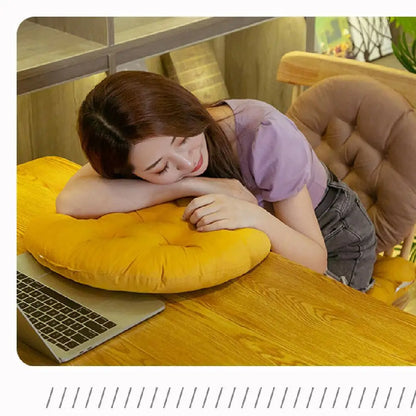 Non-slip Thicken Dining Chair Cushion Nap Pillow Chair Pad Cushion Round Cushion Winter Chair Cushion