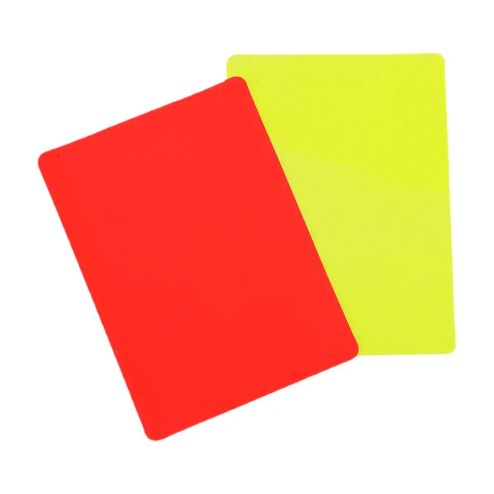 Soccer Referee Red and Yellow Card Tools Professional Football Soccer Ball Match Referee Kit Soccer Standard Cards