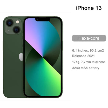 Unlocked Apple iPhone 13 6.1" Super Retina XDR OLED RAM 4GB ROM 128GB Face ID A15 IOS 5G iPhone13 Smartphone