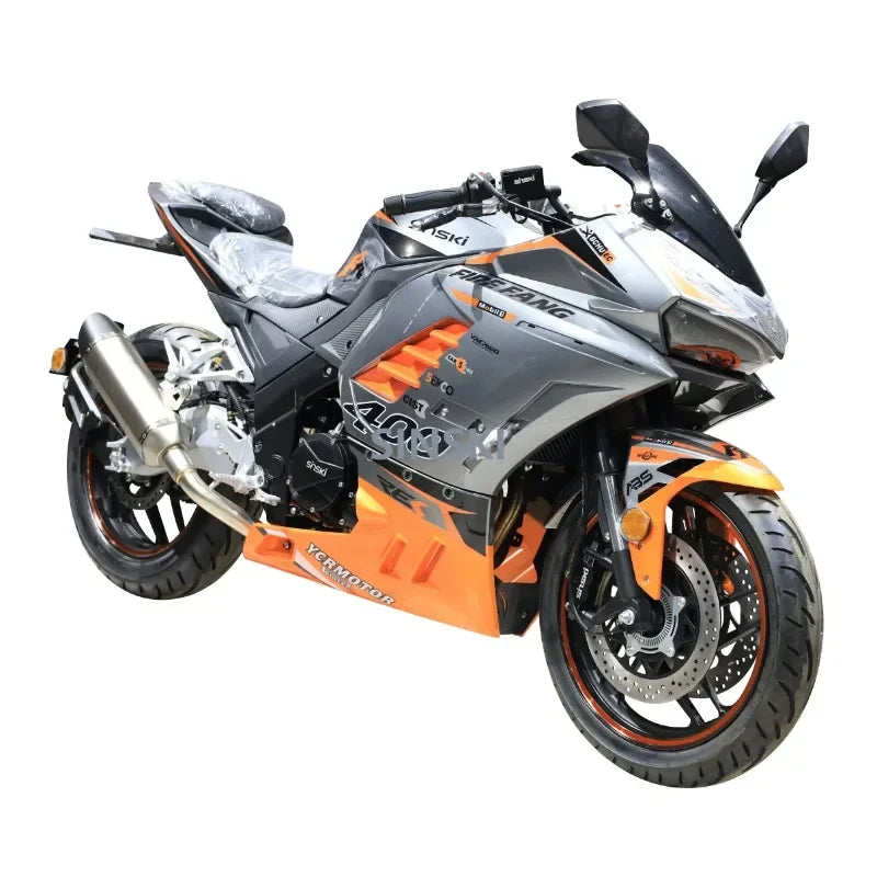 High Speed Gasoline Petrol Sport Motorcycle 400cc Two Wheel Racing City Road Motor Bike