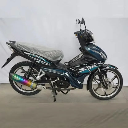 Super 110cc  motorcycle 2023 new design 120cc horizontal engine 4 stroke  air-cooled bike motorcycle