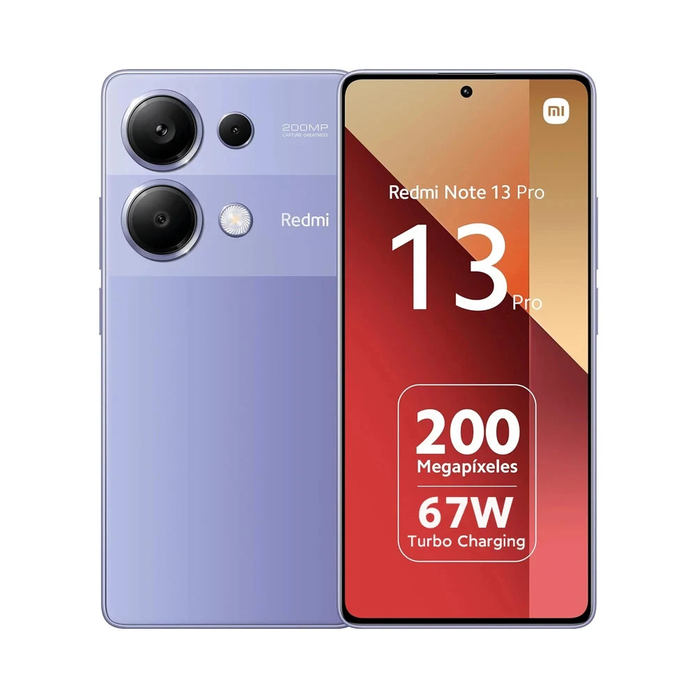 Xiaomi Redmi Note 13 Pro 4G, Smartphone, NFC, Global Version, 256/512GB, Mediatek Helio G99 Ultra, 6.67 " AMOLED Display, 120Hz,