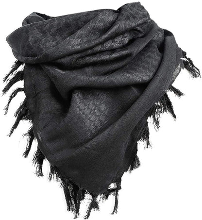 2024 New Military Tactical Desert Hijab Scarf Muslim Headscarf Islam Arab Keffiyeh Head Neck Scarves Wrap for Men and Women