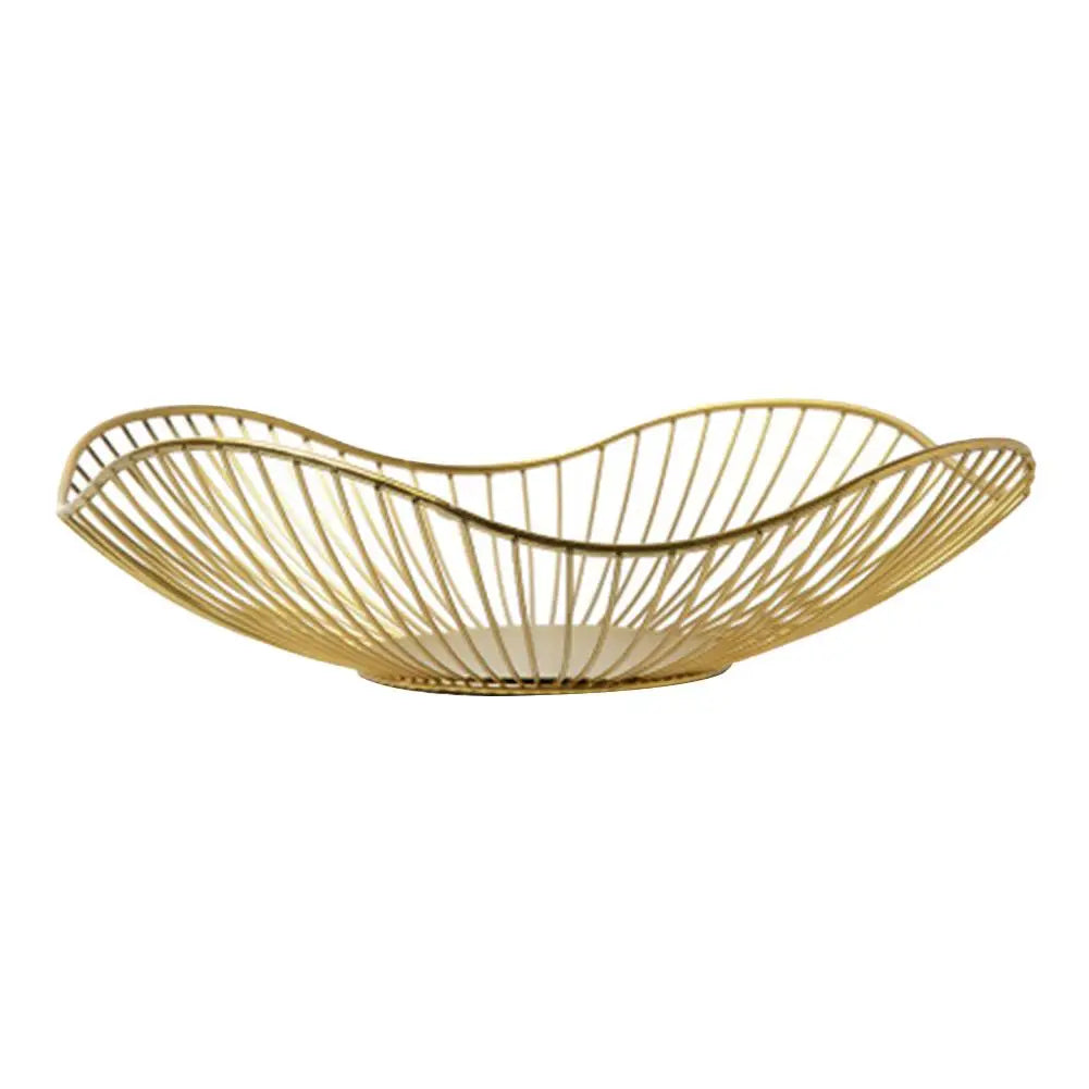 Fruit Plate Modern Simple Living Room Household Snack Style Table Multifunctional Fruit Fruit European Coffee Basket Basket M9M7