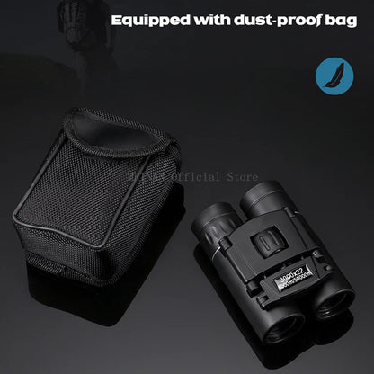 3000X22 50000m Zoom BAK4 HD Professional Powerful Binoculars Long Range Prismatic Telescope Portable Monocular Hunting