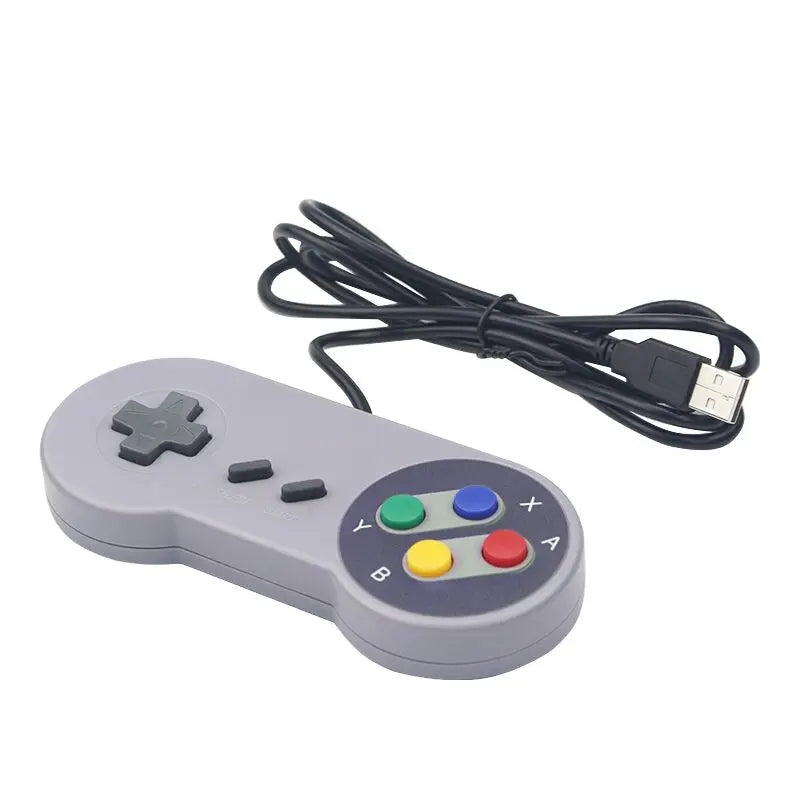 2PCs USB Gamepad Retro Gaming Joystick Wired Controller for Linux SNES Game PC NESPi RetroPie Windows Raspberry Pi 4B 3B+ 3B