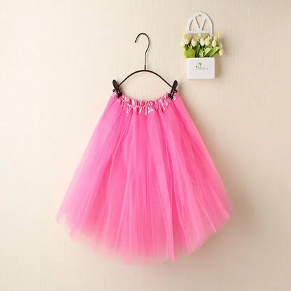 Women Summer Vintage Tulle Skirt Adult Fancy Ballet Dancewear Party Costume Ball Gown Mini Skirt