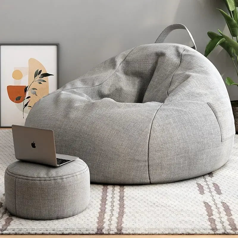 Lazy Sofa Bean Bag Home Bedroom Living Room Can Lie and Sleep Creative Small Pier Single Balcony Leisure Recliner Seat Chair