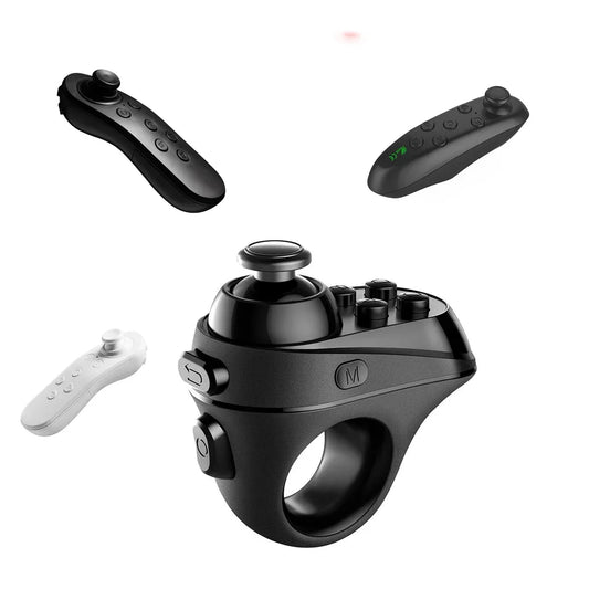 R1 Mini Ring Bluetooth4.0 Rechargeable Wireless VR Remote Game Controller Joystick Gamepad for Android 3D Glasses r57