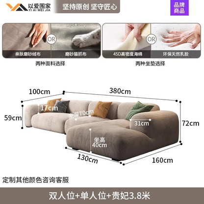 Living Room Sofa Table Decors Accessory Comfortable Lounge Floor Couch Puff Sofas Para Sala Frete Gratis Furniture Decoration